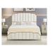 Upholstered Platform Bed & High headboard w/ Wood Slat Supportasy