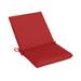 1 - Piece Outdoor Hinge Seat and Back Cushion