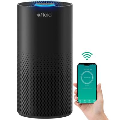 Air Purifiers for Bedroom Home Large Room, 2.4GHz Wi-Fi Smart Filter Air Purifiers for Odor Smoke Dust, Air Cleaners