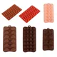 Moule en silicone en forme de grain de café mini moule à bonbons au sucre au chocolat outils de