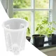 Orchidée en plastique transparent avec trous pour plantes pots de fleurs de jardin bricolage