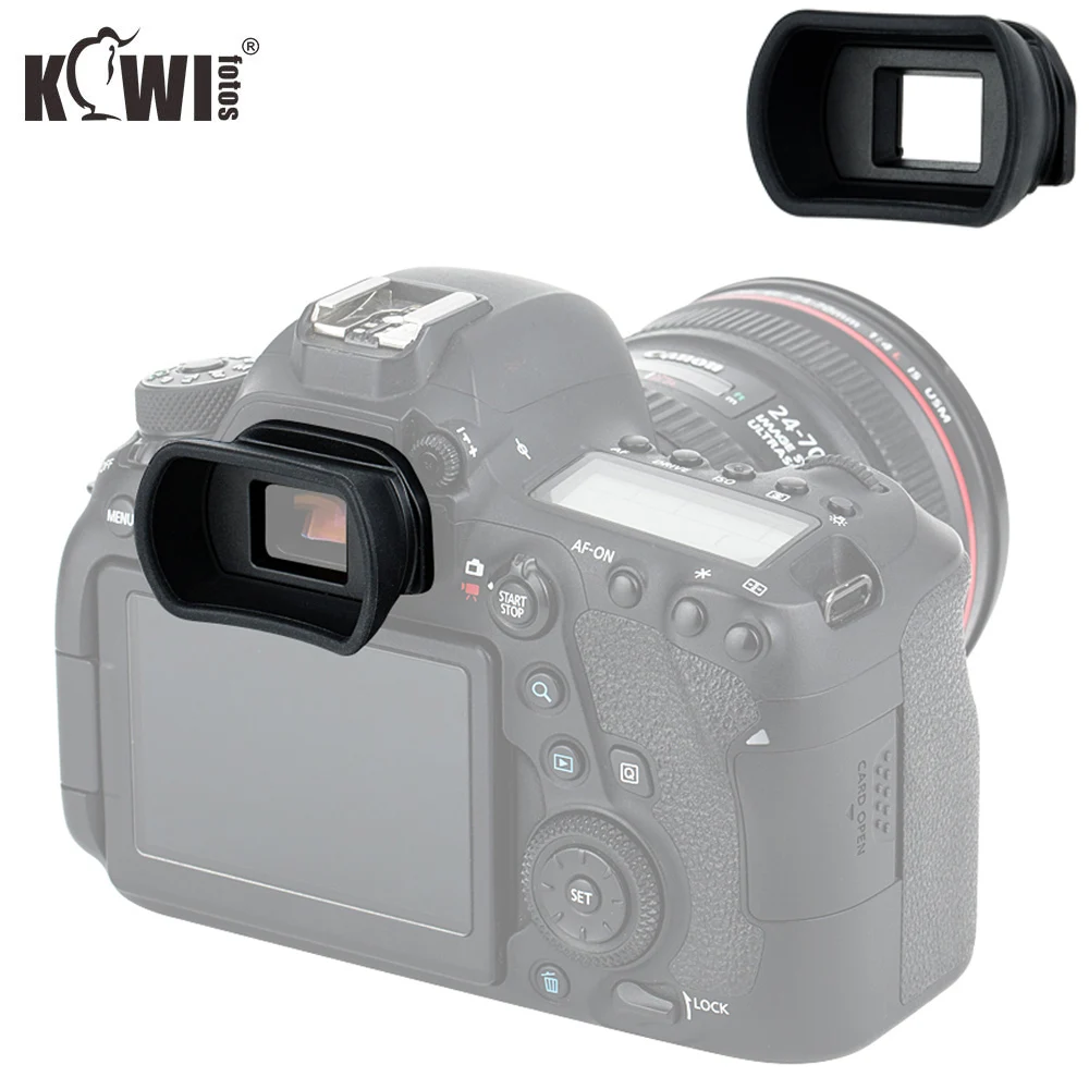 Für Canon EB EF Augenmuschel Sucher Okular für Canon EOS 5D Mark II 6D Mark II 90D 80D 70D 60D 60Da 77D 750D 800D 760D Auge Tasse Image