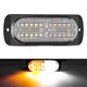 1 stücke Led Strobe Warn Licht Strobe Gitter Blink Lkw Lampe Bernstein Verkehrs Licht 12V 24V 20SMD