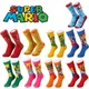 Chaussettes de Skateboard Super Mario Bros en Coton de Haute Qualité sulf Confortables Hip Hop