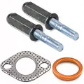 Roller Auspuff bolzen & Dichtung Metall Auspuff bolzen Muttern Set passend für gy6125cc 150cc Roller