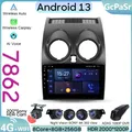 Autoradio Android 13 Navigation GPS 4G WiFi Lecteur Stéréo Ginger HDR Limitation Moniteur