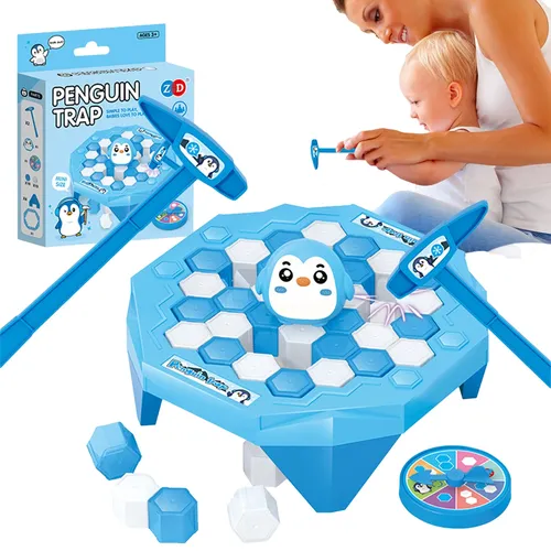 Eis brechen Spiel Spielzeug interaktives Spielzeug speichern Pinguin Tischs piel mit Eiswürfel