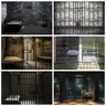 Sfondo della prigione per la fotografia Film cellulare della prigione scena di ripresa della stanza