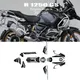 Kit d'Autocollants 3D en Résine pour Moto BMW R 1250 GS Adventure Triple Noir Accessoires de