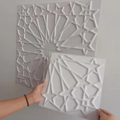 30x30cm Arabischen islamischen muslimischen sterne mond dekor Islamischen Ramadan festival von Image