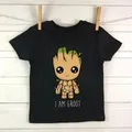 T-shirt à manches courtes pour enfants T-shirt graphique Harajuku pour garçons et filles T-shirt