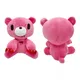 Ours en peluche morne de 24cm jouet en peluche rose assoiffé de sang poupée Animal Teddy oreiller