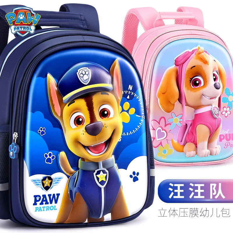 Original PAW Patrol enfants sac d'école chiens mignons mode garçon fille sac à dos enfants maternelle sacs à dos Chase Skye bébé cadeau