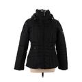 Calvin Klein Jacket: Black Solid Jackets & Outerwear - Women's Size Medium