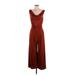 Maeve by Anthropologie Jumpsuit: Brown Solid Jumpsuits - Women's Size X-Small