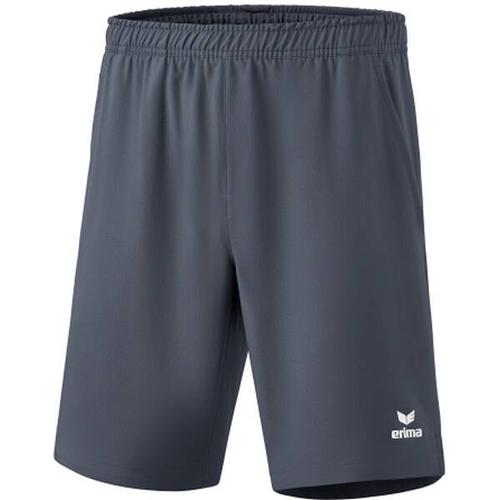 ERIMA Herren Shorts Tennis shorts without inner slip, Größe S in Grau