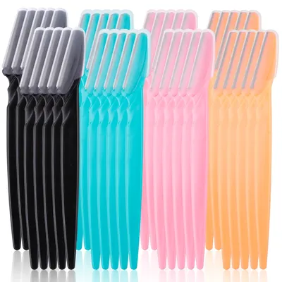 3/4/10Pcs Eyebrow Trimmer Blade Women Face Shaver Portable Eye Brow Epilation Hair Removal Cutters