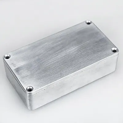 1590B Effects Pedal Case with Screws Aluminum Guitar Effect Cases Holder Replacement Durable Musical