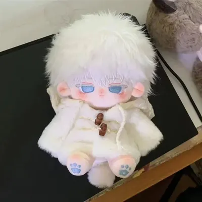 20cm Anime Jujutsu Kaisen Gojo Satoru Plushies Doll Toy Can change clothes Cute Figure doll Children Gift