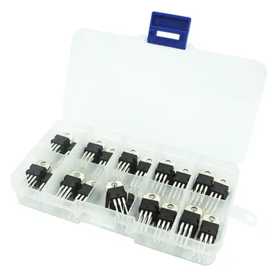 LM317T L7805 L7806 L7808 L7809 L7810 L7812 L7815 L7818 L7824 Transistor Assortment Kit 10value