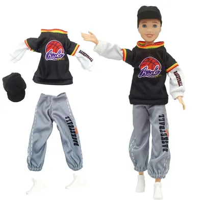 23cm Boy Doll Full Set 1/7 Kelly Sister Couple Doll with Clothes Girls Dress Up Toys Gifts