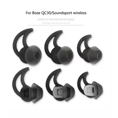 Earphones Silicone Case For BOSE QC20 QC30 Soundsport Covers Earbuds In-Ear Ear Pads Caps Eartips