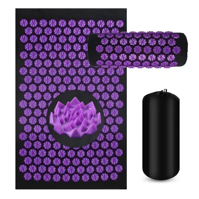 3PCS Acupressure Yoga Mat Cushion Sensi Massage Body Kuznetsov's Applicator Needles with Spikes