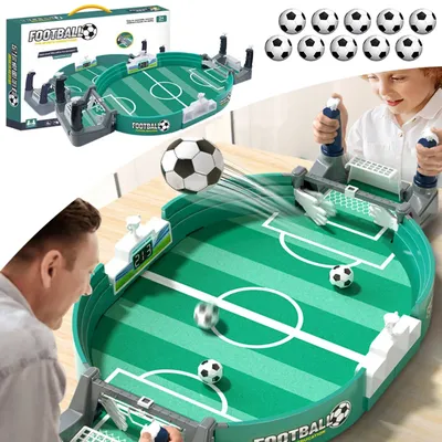 Soccer Table Football Board Game For Family Party Game Tabletop Play Ball Soccer Toys Portable Sport