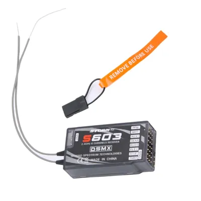 Hot DSMX AR6210 2.4GHz 6 Channel MKron DSM2 S603 RC Receiver for model aircraft Transmitter Spektrum