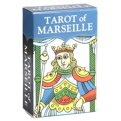 Tarot of Marseille Mini Marseille Tarot 78 Cards Deck Pocket