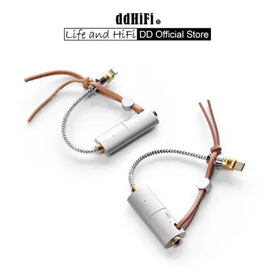 DD ddHiFi TC44Pro E2 USB-C / Light-ning to 4.4mm Balanced USB DAC Dongle, 250 mW Output Power, 32bit/384kHz and DSD256