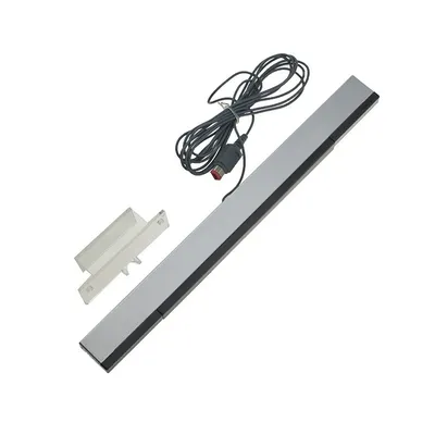100% Newest Remote Wired Infrared Receiver For Wii IR Signal Ray Wave Sensor Bar For Nintendo
