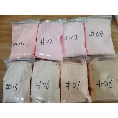 1KG Nude Nail Acrylic Powder Light Color Carving Crystal Dipping Powder Professional Pink Nail