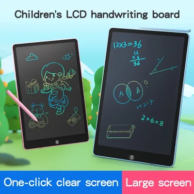 8.5/10/12/16 inch LCD Writing Tablet Drawing Board Kids Graffiti Sketchpad Toys Handwriting