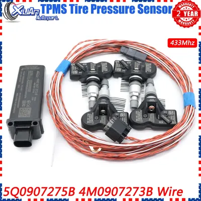 XUAN TPMS Tire Pressure Sensor Monitoring System 4M0907273B 5Q0907275B For AUDI A3 A4 B9 Q2L Q3L A5