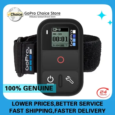 GoPro Wireless Remote Control Upgraded version for MAX hero8 hero7 hero6 hero5 hero4 3 accessories