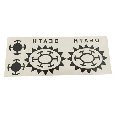 Brdwn Unisex Trafalgar Law Cosplay Tattoo Stickers