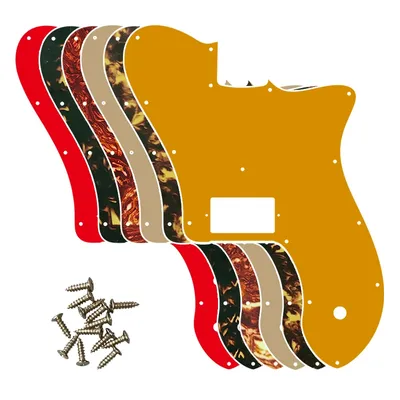 Fei Man Custom Parts - For US FD 72 Tele Deluxe Reissue Guitar Pickguard With 1 PAF Humbucker