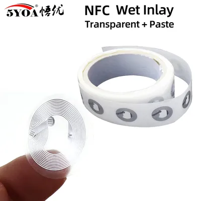 10pcs 100pcs Ntag213 Ntag215 Ntag216 NFC Tag 13.56MHz ISO14443A Sticker 213 Phone Available RFID