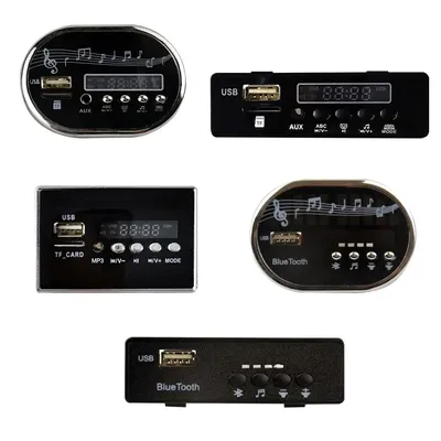 12V Children Electric Car Music Player Music Chip With Bluetooth Display Voltage with USB MP3 and TF