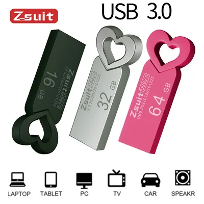 Metal Usb Flash Drive 32gb Usb Memory Stick 128gb Waterproof Pen Drive 4GB U Disk Key Usb 16GB