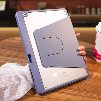 For iPad 10.2 7th 8th 9th Case iPad A16 11th10th Generation Rotation Cover for iPad Pro 12.9" 13"