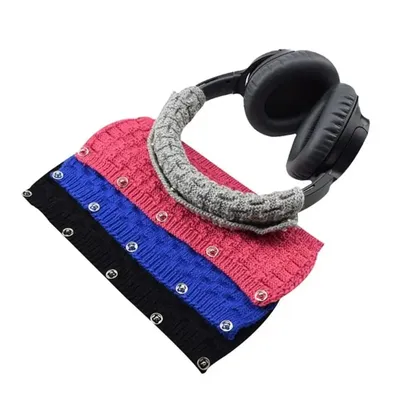 Braided Cloth Headband Headphone Cover Replacement Universal Earphone Case for Audio-Technica msr7