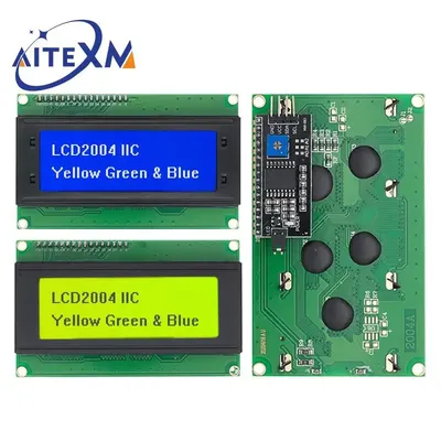 IIC/I2C/TWI LCD2004 2004 Serial Blue Green Backlight LCD Module for Arduino UNO R3 MEGA2560 Serial