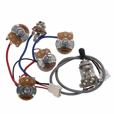 1Set Fits Epiphone Les Paul SG Electric Guitar Pickup Wiring Harness Kits