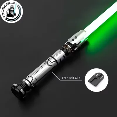 TXQSABER Neo Pixel Judger Smooth Lightsaber Metal Hilt Proffie With LED Stripe Blade Cosplay Blaster FOC Laser Sword Kids Toys