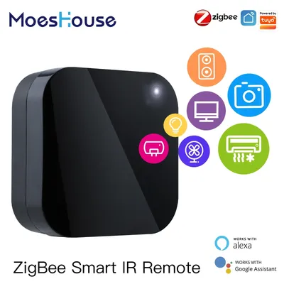 MOES Tuya ZigBee WiFi Smart IR Remote Control Universal Infrared Remote Controller for Smart Home