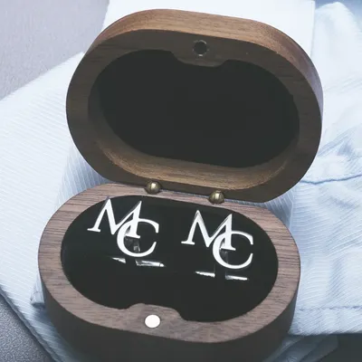 Custom Initials Cufflinks for Men Wedding Groom Suit Buttons Gentleman Cufflinks Personalize