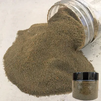 50ml Simulated Terrain Powder 0.5-0.8mm Fine Turf Materials Sponge Ground Foam for Making Scale
