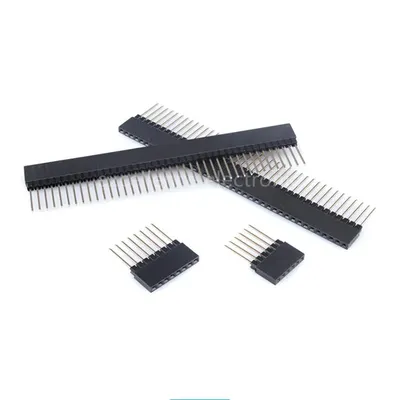 10pcs 2.54mm 4/6/8/10 Pin Stackable 14mm Long Legs Female Header For Arduino Shield